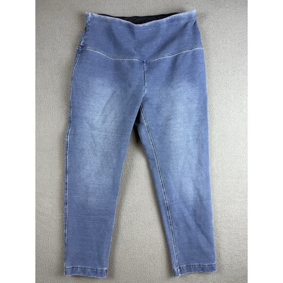 Chico's Denim - Chicos Jean Womens 1 Zenergy Jegging Pull On Stretch Denim Elastic US 8/10 Pant